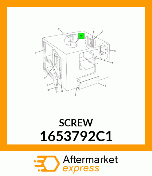 SCREW 1653792C1