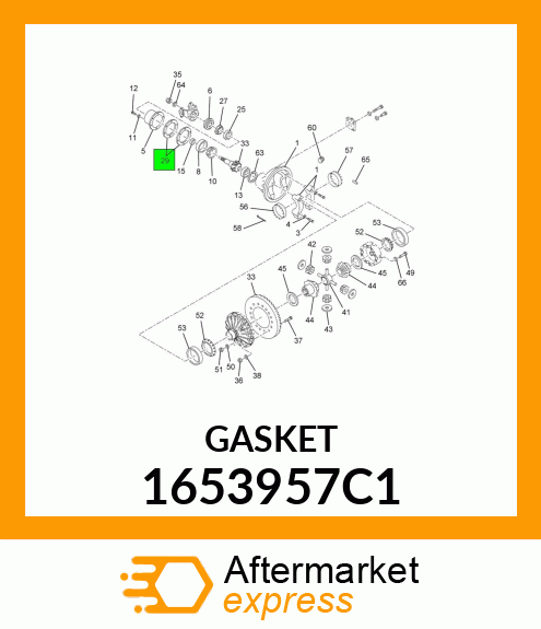 GASKET 1653957C1