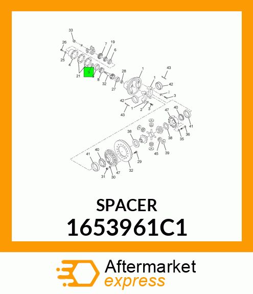 SPACER 1653961C1