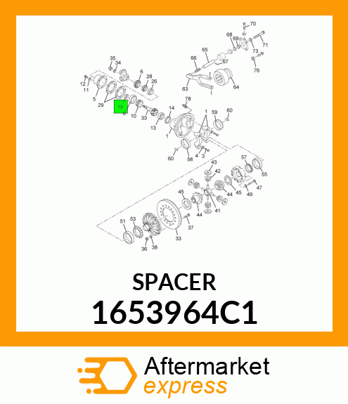 SPACER 1653964C1