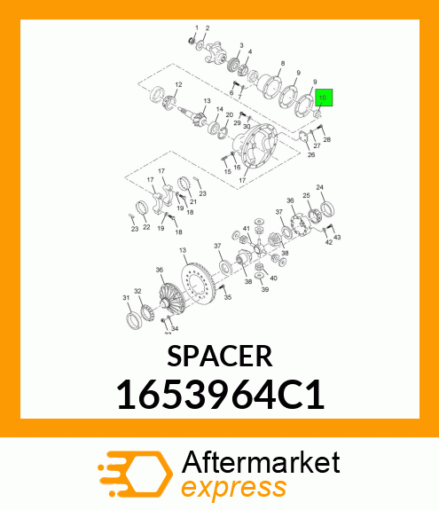 SPACER 1653964C1