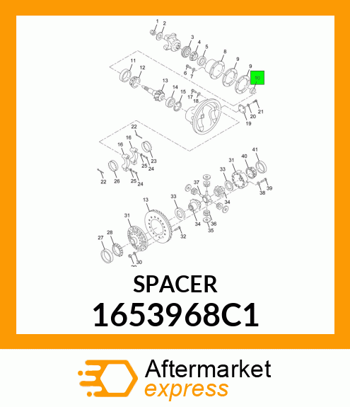 SPACER 1653968C1