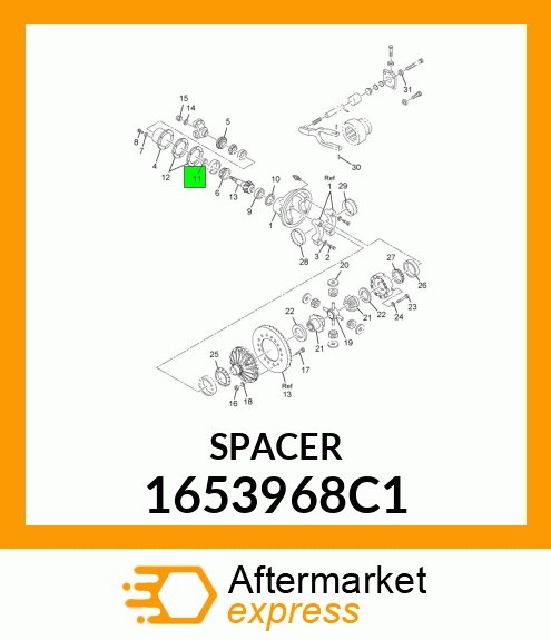 SPACER 1653968C1