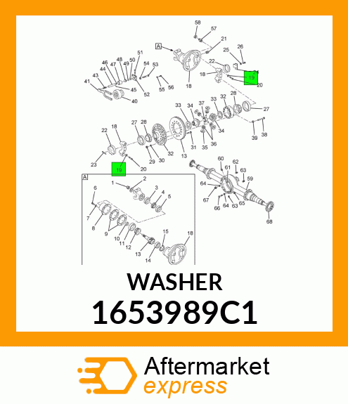 WASHER 1653989C1