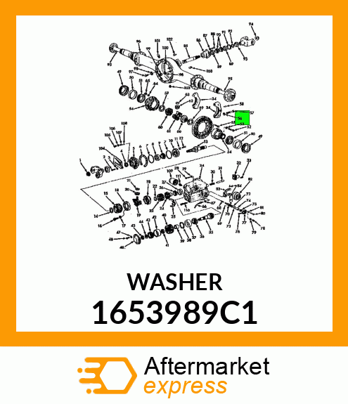 WASHER 1653989C1