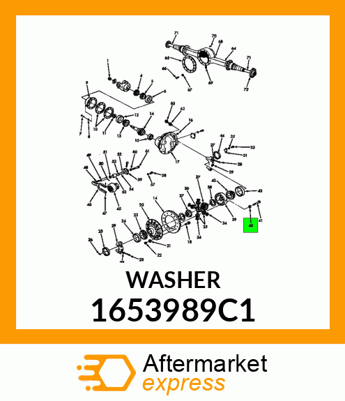 WASHER 1653989C1