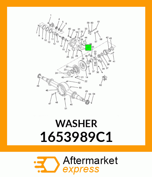 WASHER 1653989C1