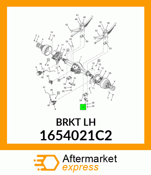 BRKTLH 1654021C2