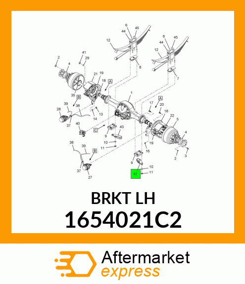 BRKTLH 1654021C2