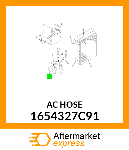 AC_HOSE 1654327C91