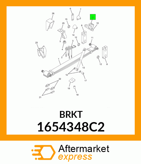 BRKT 1654348C2