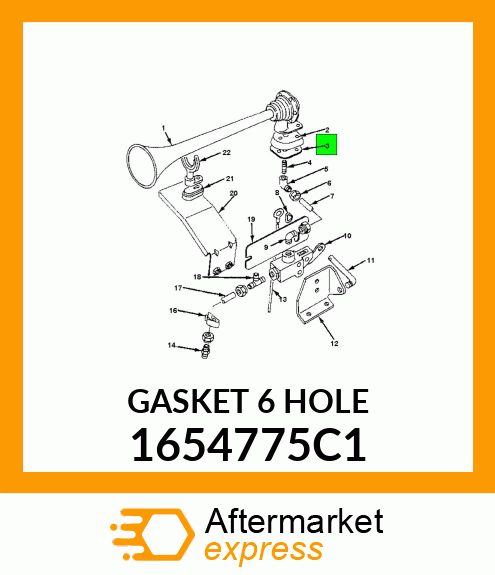 GASKET_6HOLE 1654775C1