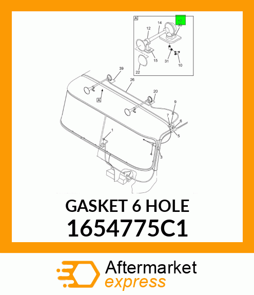 GASKET_6HOLE 1654775C1