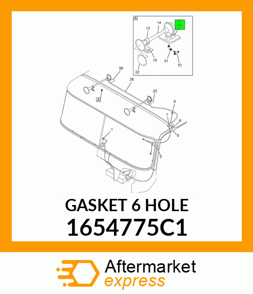 GASKET_6HOLE 1654775C1