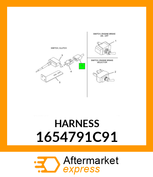 HARNESS 1654791C91