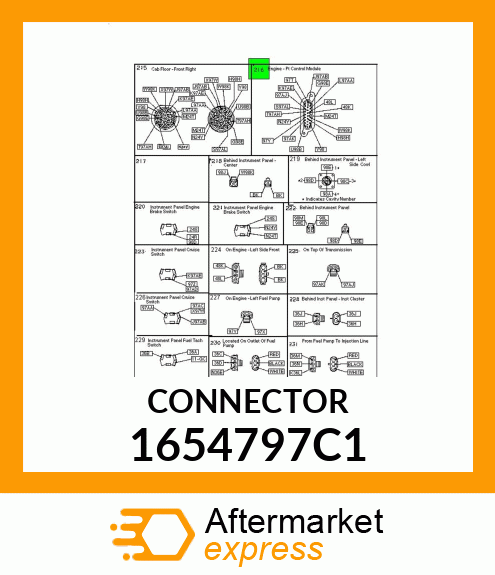 CONNECTOR 1654797C1