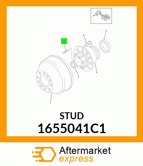 STUD 1655041C1