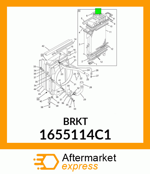 BRKT 1655114C1