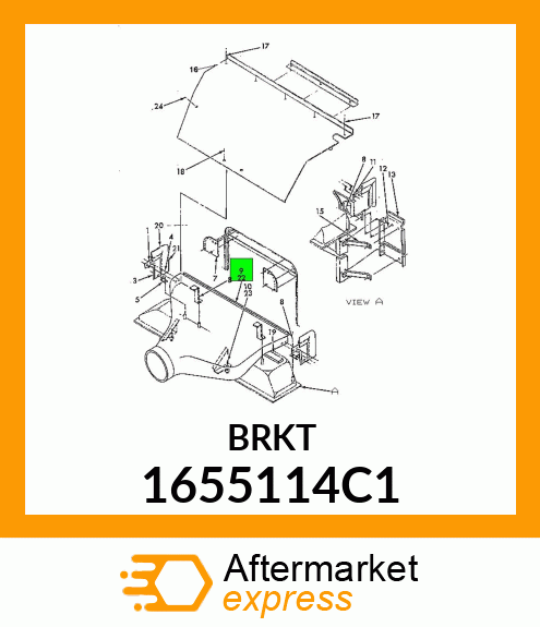 BRKT 1655114C1