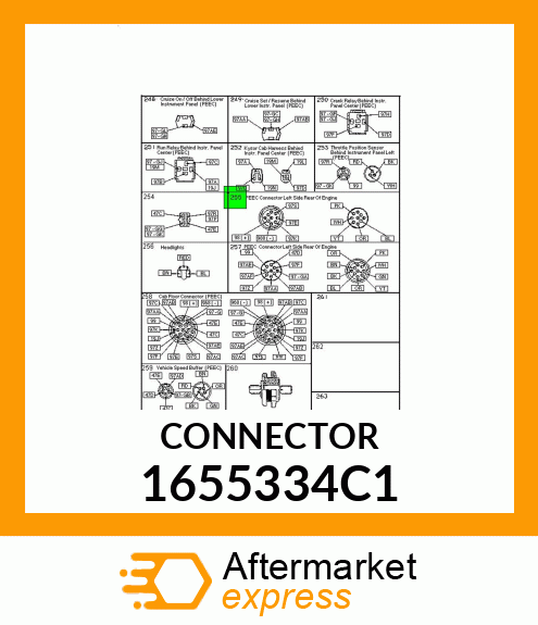 CONNECTOR 1655334C1