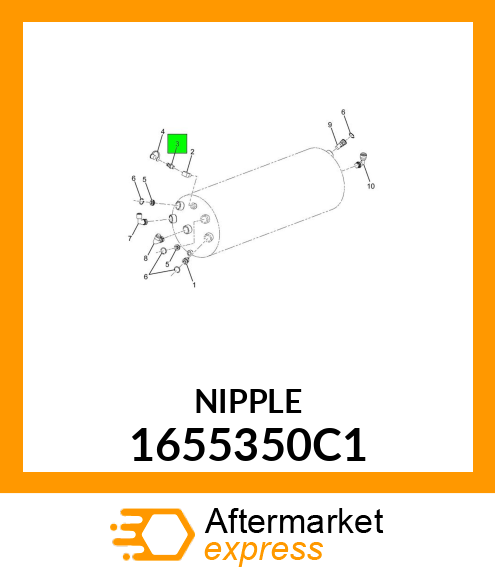 NIPPLE 1655350C1