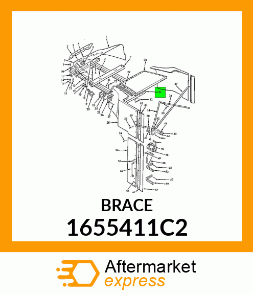 BRACE 1655411C2