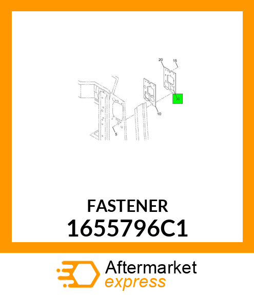 FASTNER 1655796C1