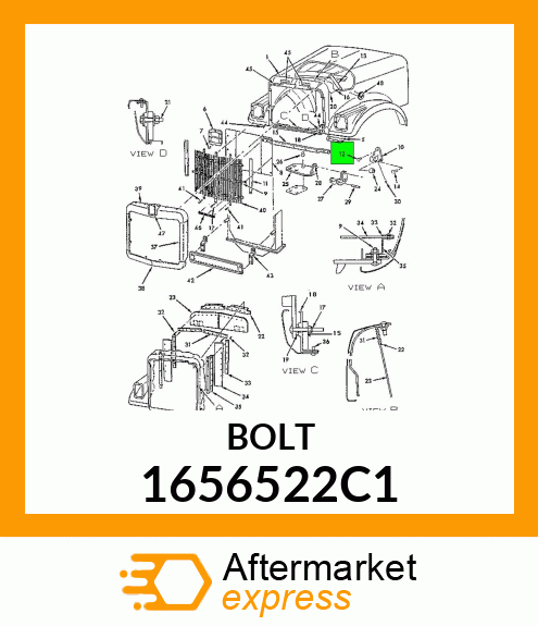 BOLT 1656522C1