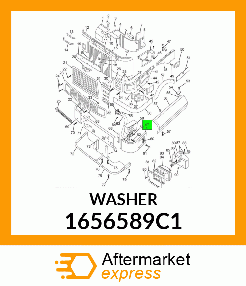 WASHER 1656589C1