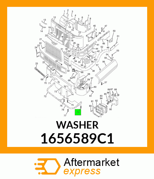 WASHER 1656589C1