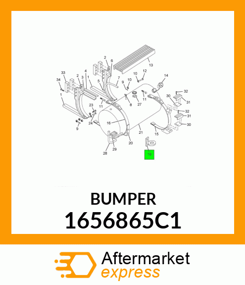 BUMPER 1656865C1