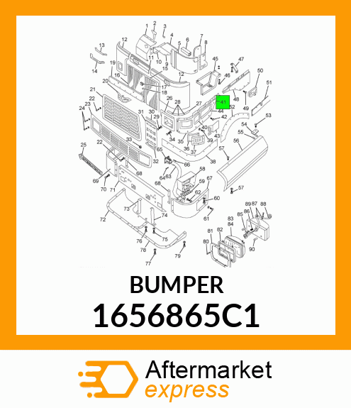 BUMPER 1656865C1