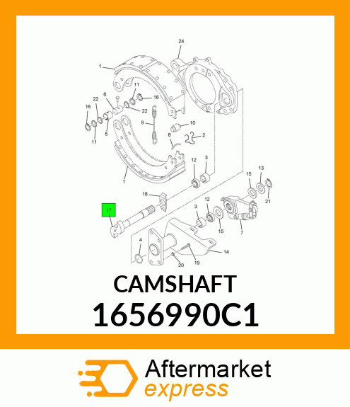 CAMSHFT 1656990C1
