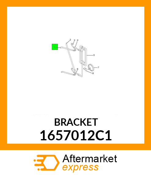 BRACKET 1657012C1