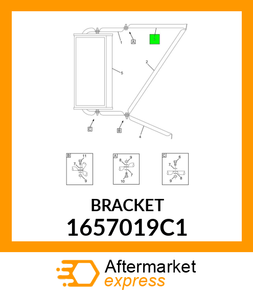 BRACKET 1657019C1