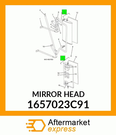 MIRRORHEAD 1657023C91