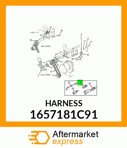 HARNESS 1657181C91