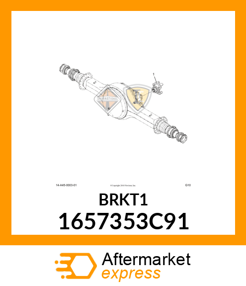 BRKT1 1657353C91