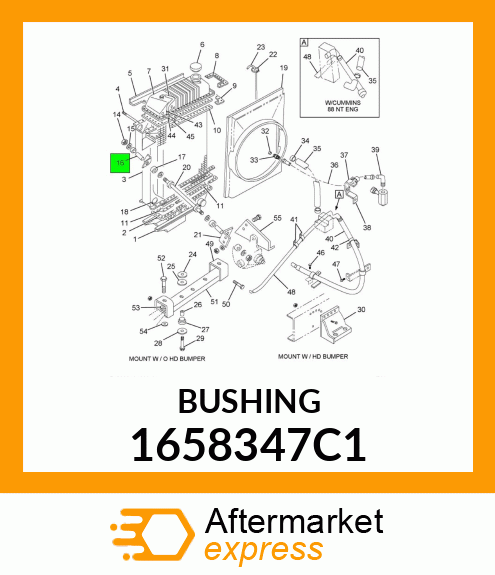 BUSHING 1658347C1