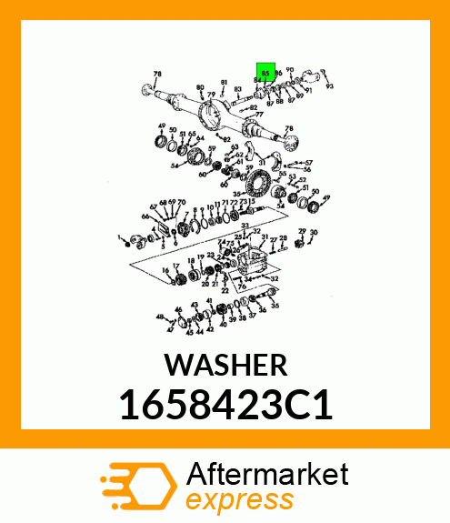 WASHER 1658423C1