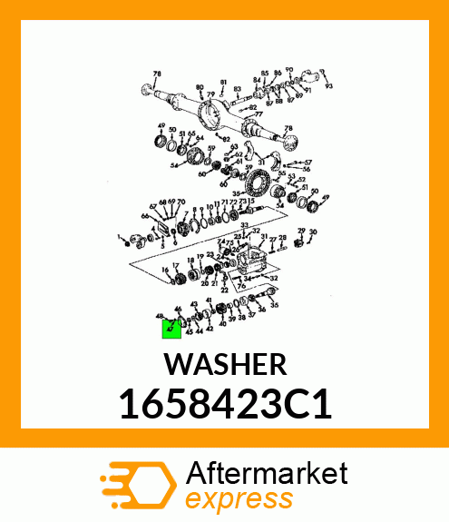 WASHER 1658423C1