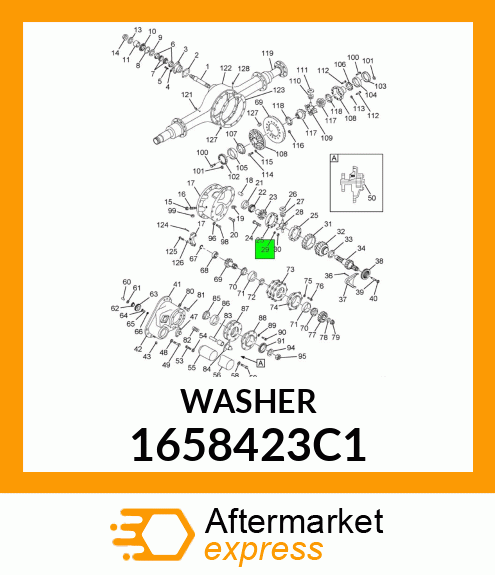 WASHER 1658423C1