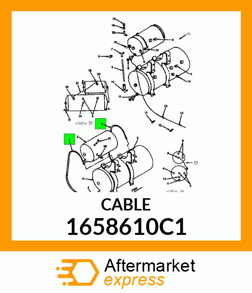 CABLE 1658610C1