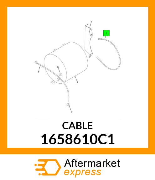 CABLE 1658610C1