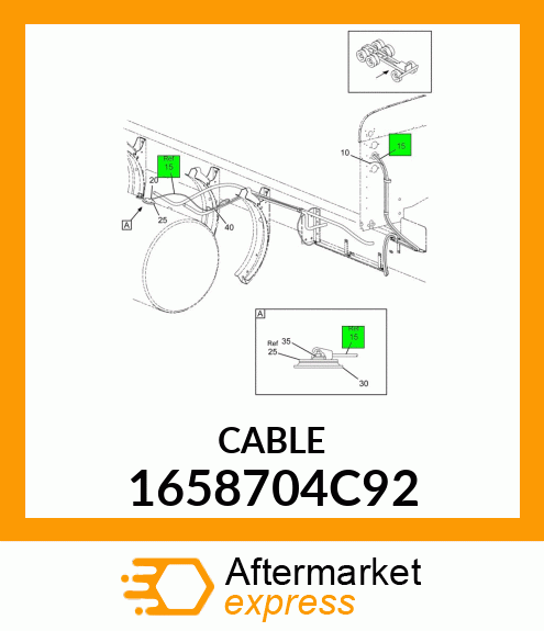 CABLE 1658704C92