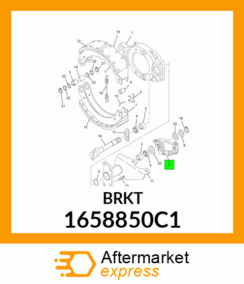 BRKT 1658850C1