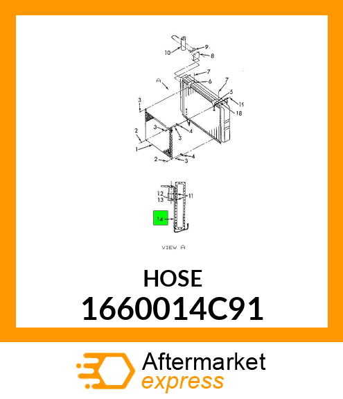 HOSE 1660014C91