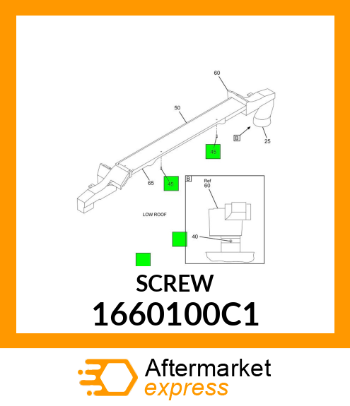 SCREW 1660100C1