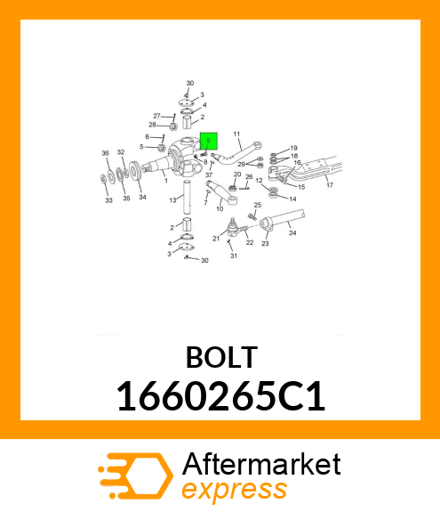 BOLT 1660265C1