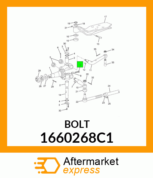 BOLT 1660268C1